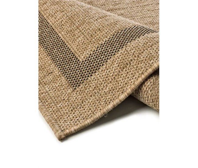 Alfombra exterior/interior efecto yute ACRA - ATTICGO 160x230 Natural