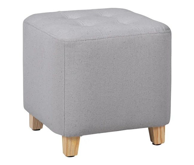 Puff CHARME 35x35cm tejido algodón surtido Multicolor