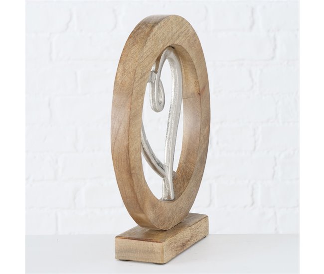 Figura decorativa LORETJA marca BOLTZE Gris/ Madera