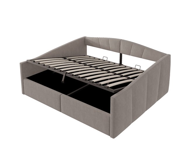 Canapés abatibles Gris