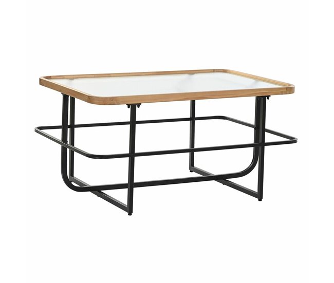 Mesa de Centro Negro/ Madera
