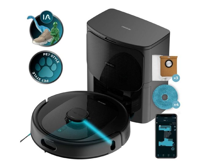 Cecotec Conga 9990 Al Spin Revolution Ultra Power Home Negro