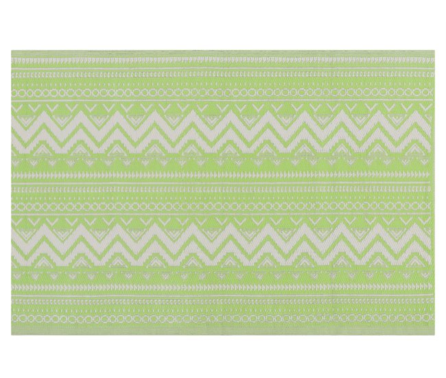 Beliani Alfombra de exterior NAGPUR 120x180 Turquesa