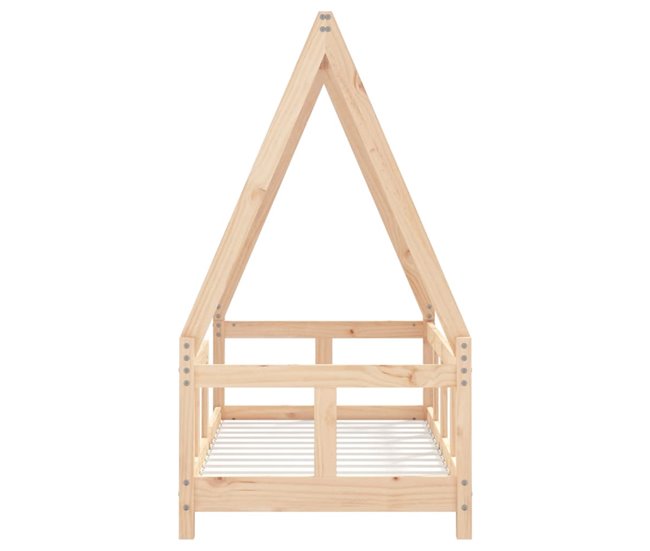 Estructura De Cama Infantil 145x76 Blanco