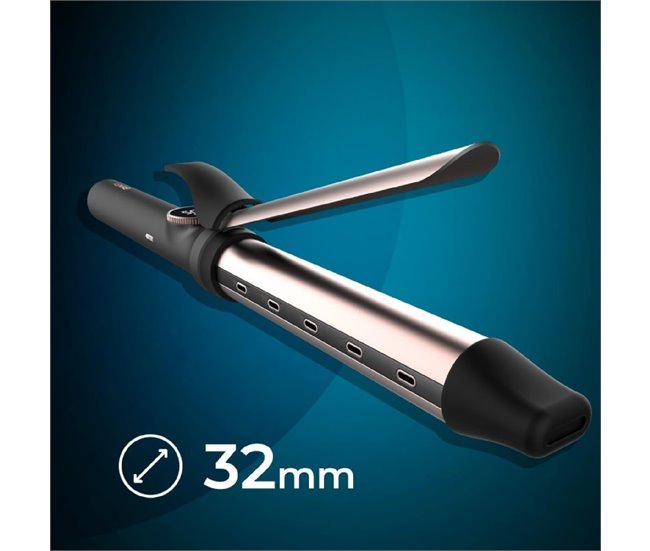 Rizador SurfCare Epic Curly Sphere Cecotec Negro