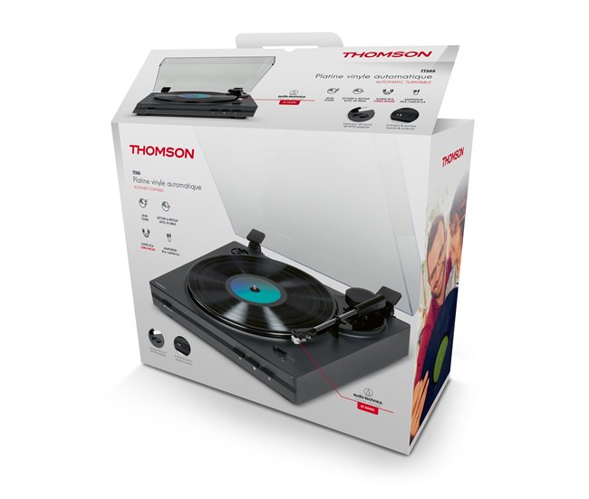 Tocadiscos de vinilo Thomson Gris