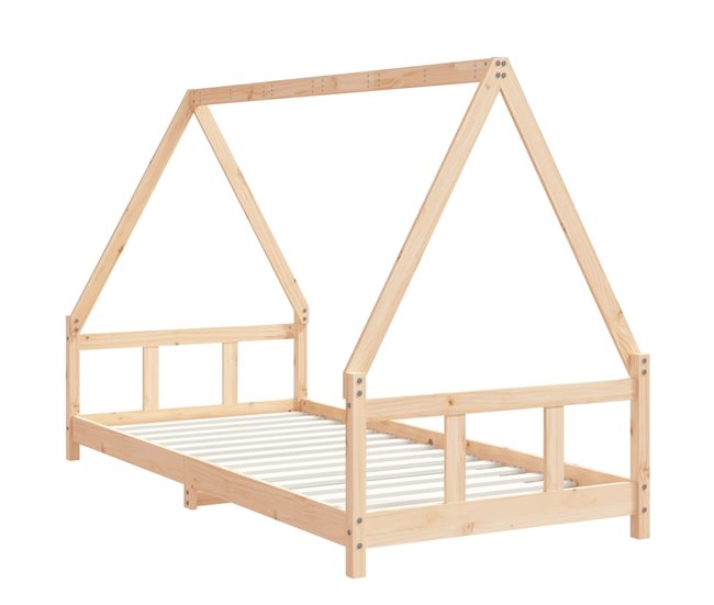 Estructura De Cama Infantil 205x95 Blanco