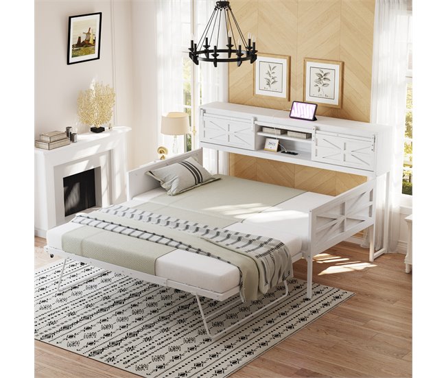 Camas nido 107x206 Blanco