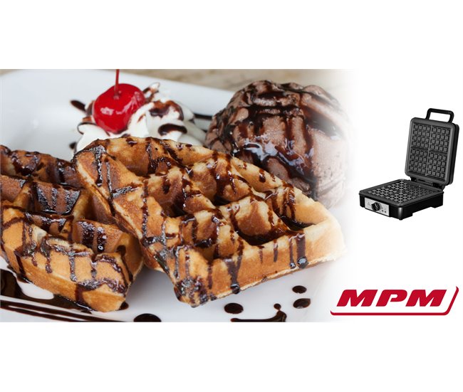 Gofrera MGO-36M Plateado