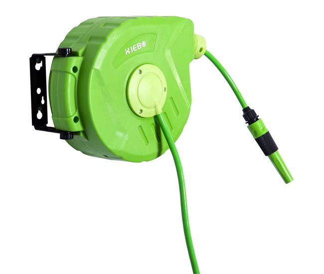 Carrete PP, PVC Outsunny, ferretería - utensilios de trabajo Verde