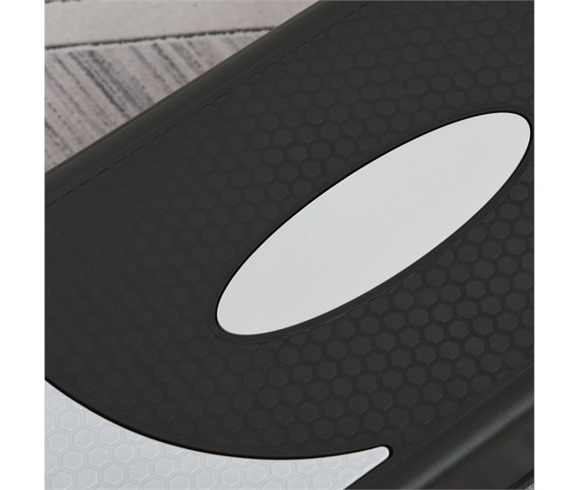 Step Fitness Plástico HOMCOM, deportes y ocio - fitness Negro