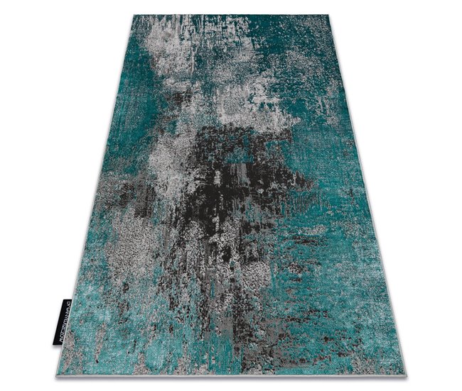Alfombra DE LUXE moderna 570 vintage - Structural 200x290 Verde