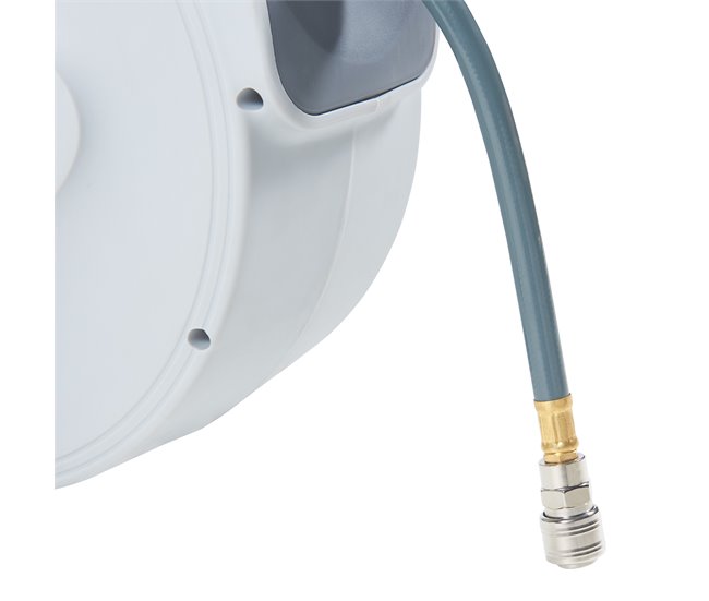 Enrollador de mangueras de aire comprimido Nassau PVC Gris