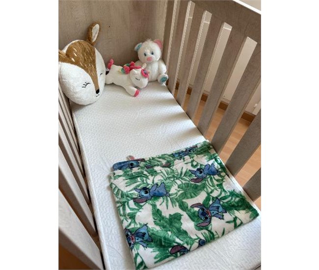 Colchón piel sensible bebé Blanco