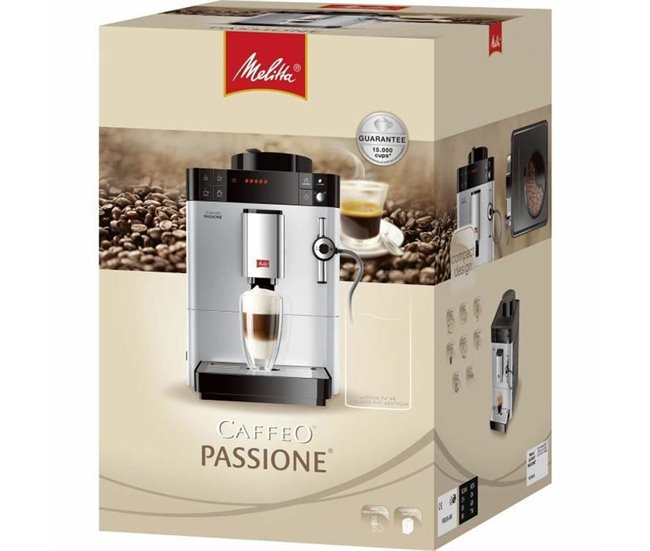 Cafetera Superautomática Caffeo Passione Plateado