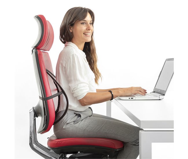 Respaldo Lumbar Portátil Transpirable Backonfy InnovaGoods Conforama