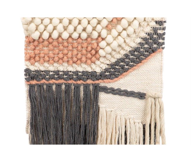 Adorno Algodón Adda Home Beige