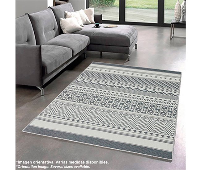 Alfombra De 80 X 150Cm 150x80 Azul