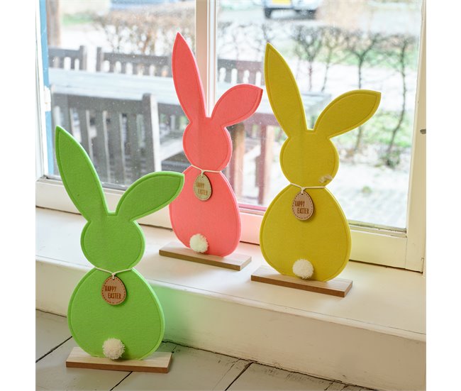 Figura CONEJITO surtido marca DECORIS Multicolor