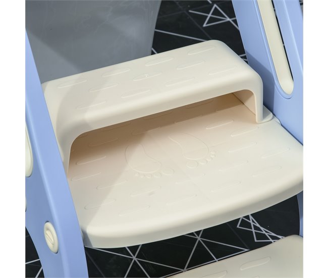 Adaptador para Niños PP, PVC ZONEKIZ, hogar - baño Azul
