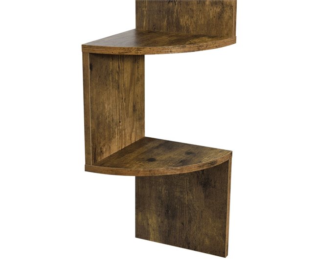 Estante esquinero zigzag mueble de almacaje 03_0005172 Nogal