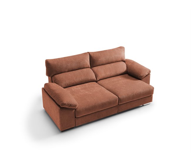 Sofá 4 plazas XXL HIBA Terracota