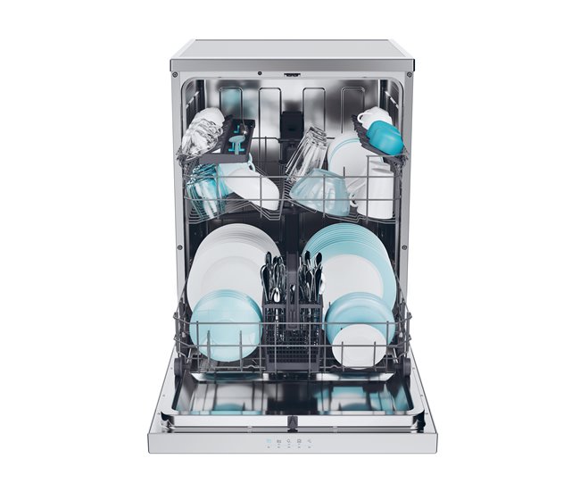 Lavavajillas 60cm 13 Cubiertos color Inox CANDY CF 3C7L0X Inox