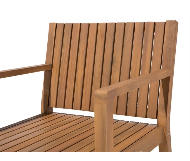 Beliani Silla de jardín SASSARI Azul Marino