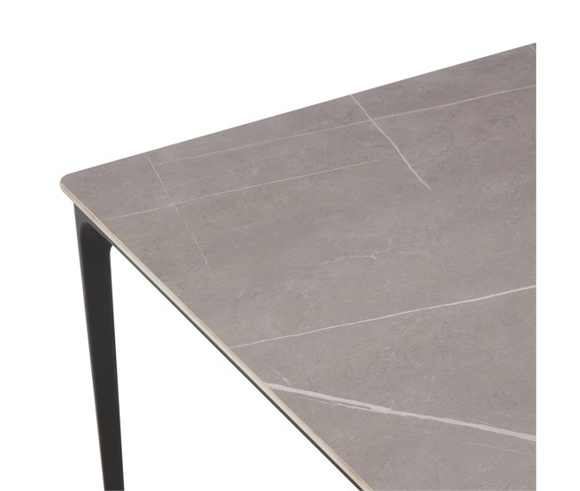 Set de comedor 1 mesa y 4 sillas gris STONE Gris