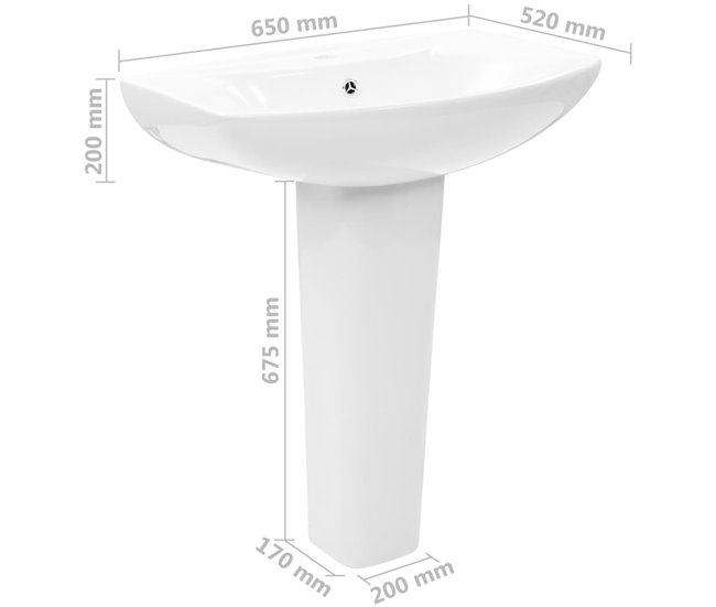 Lavabo Blanco
