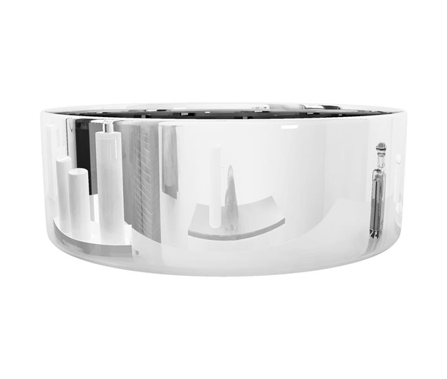 Lavabo Plateado