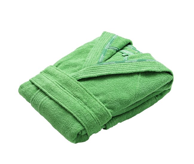 Albornoz benetton 360 gsm 100% algodón Verde