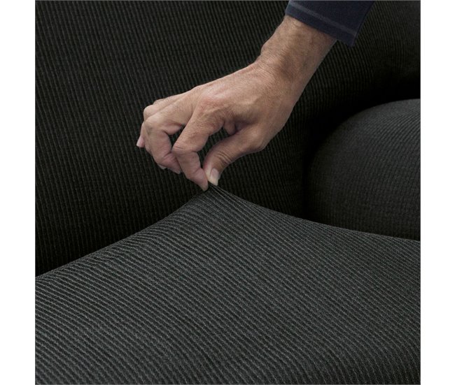 Funda para Sofá Romeo 4 plazas Negro