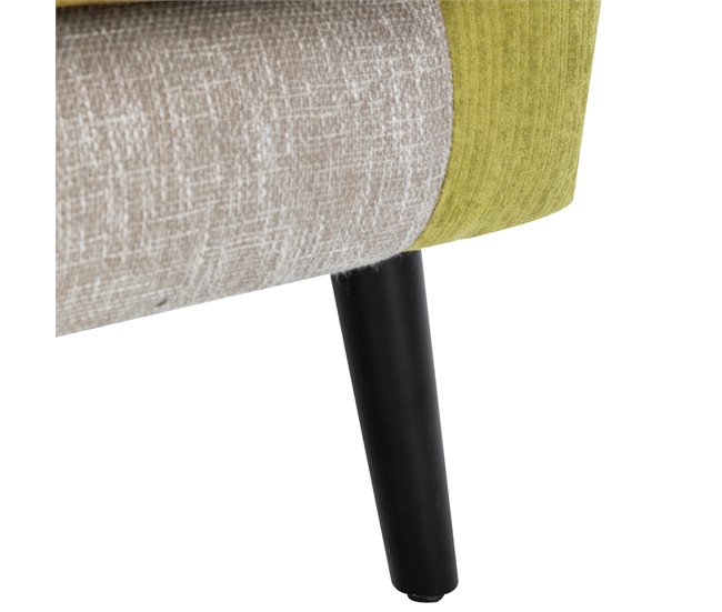 Sillón CIRCO estampado patchwork Multicolor