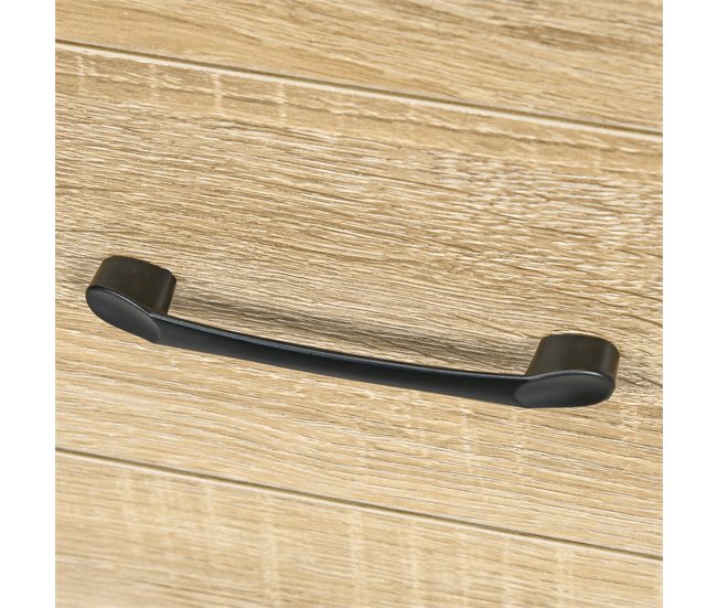 Cajonera de Oficina Melamina de Madera HOMCOM Marron