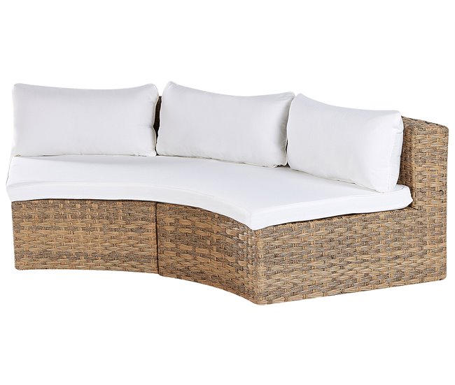 Beliani Conjunto de jardín SEVERO Arena