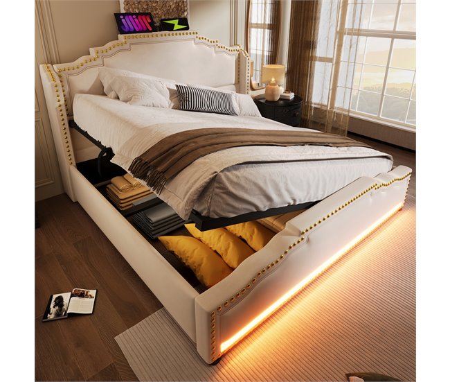 Canapés abatibles Beige