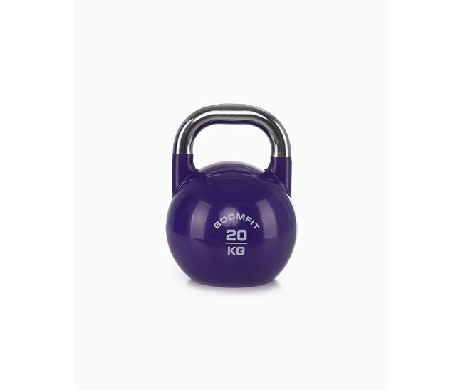 Kettlebell de Competición 20Kg - BOOMFIT Morado