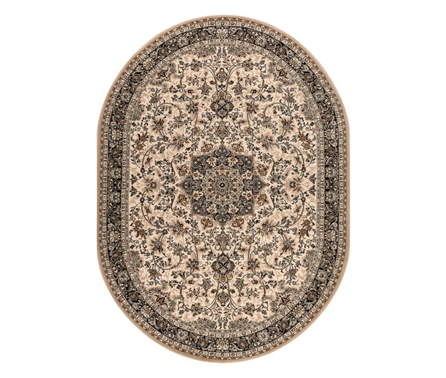 Alfombra de lana POLONIA oval KORDOBA 170x235 Marron