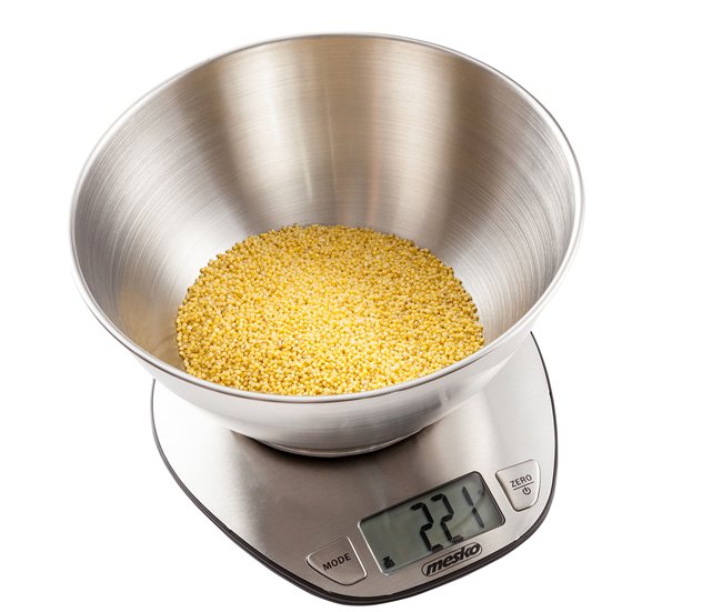 Balanza de cocina Mesko MS3152 Plateado