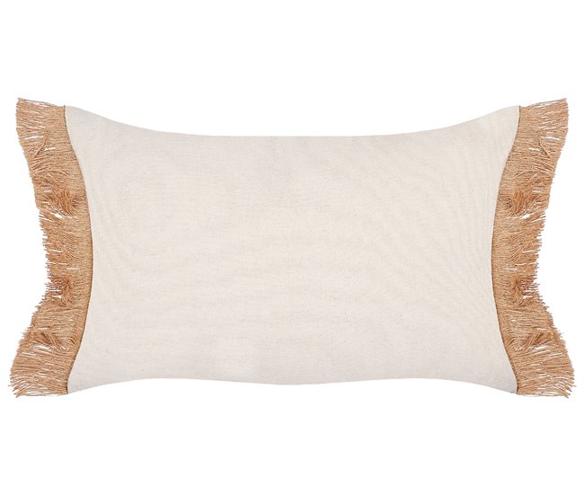 Beliani Cojín decorativo BOATH Beige