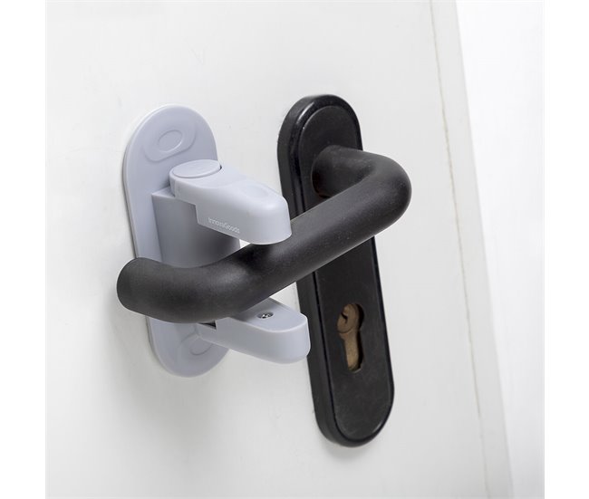 Bloqueo de Seguridad para Puertas Gris