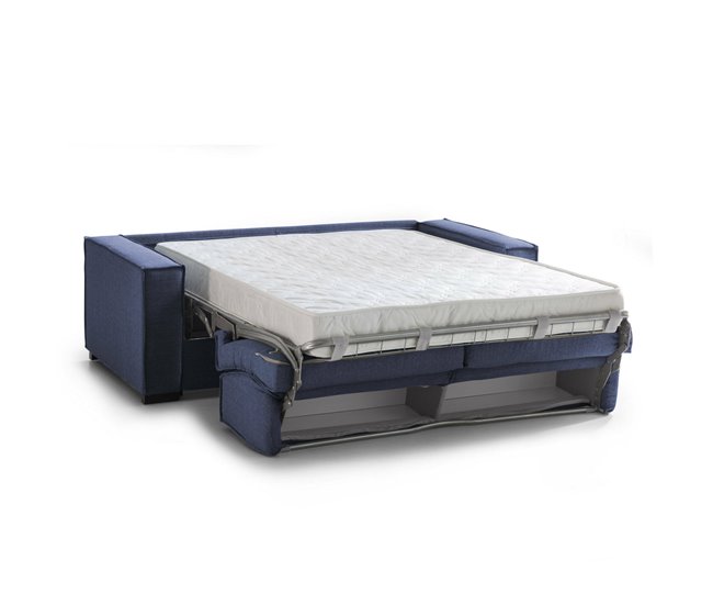 Sofá Cama grande de 2 plazas Daabi Azul Marino