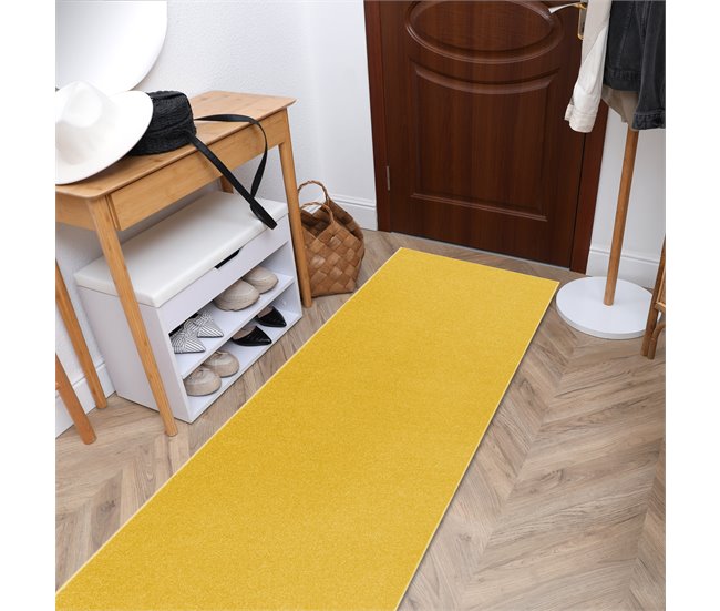 Alfombra de pasillo ETON 502 60x350 Amarillo