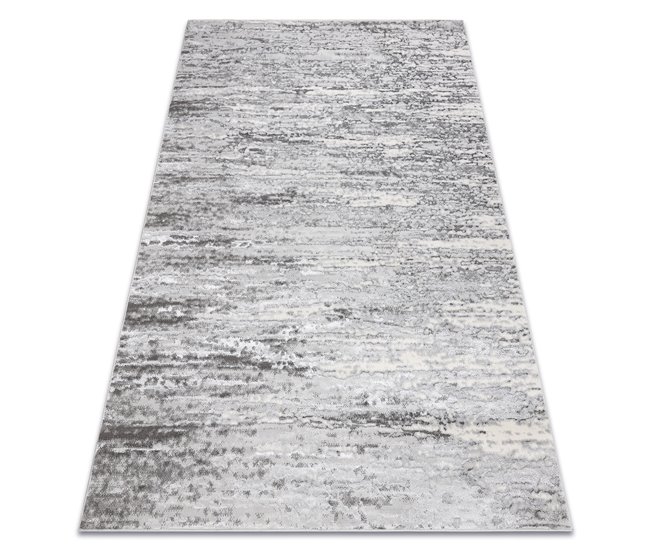 Alfombra LIRA E2558 Hormigón estructural moderna glamour 80x150 Gris