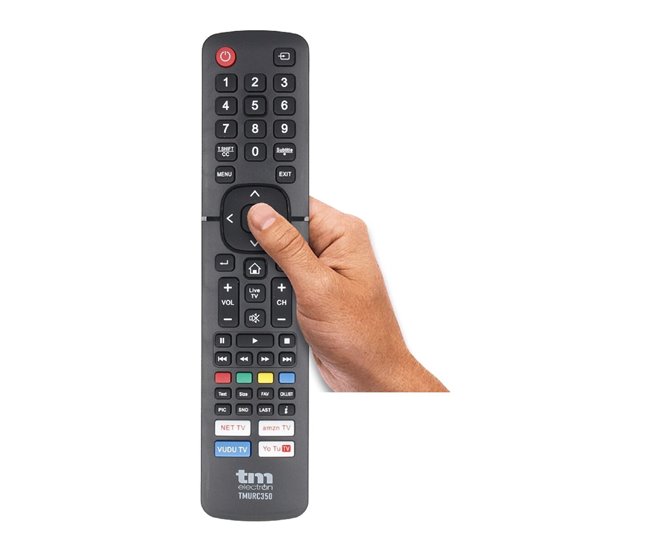 Mando a Distancia Universal para Hisense Negro