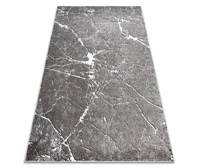 Alfombra MATEO 8036/644 Moderna Mármol estructural 120x170 Gris