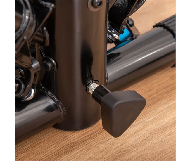 Máquina de Step Acero, ABS HOMCOM, deportes y ocio - fitness Negro