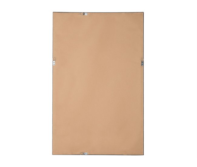 Beliani Espejo MORLAIX 60x4 Negro
