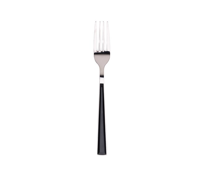 CuberterÍa BENETTON 16 piezas Inox. Negro/ Inox